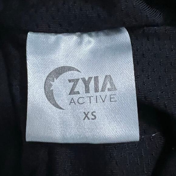 Zyia Active Black Mesh Energy Shorts Lined Size X‎ Small - Picture 7 of 8